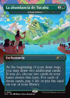 Sylvan Library - La abundancia de Yucahú Secret Lair Drop - Nuestra Magia